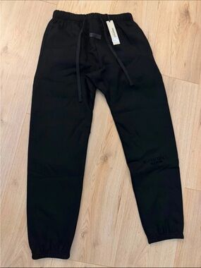 Extra Small Essentials Black Jogger Pants With Dustbag